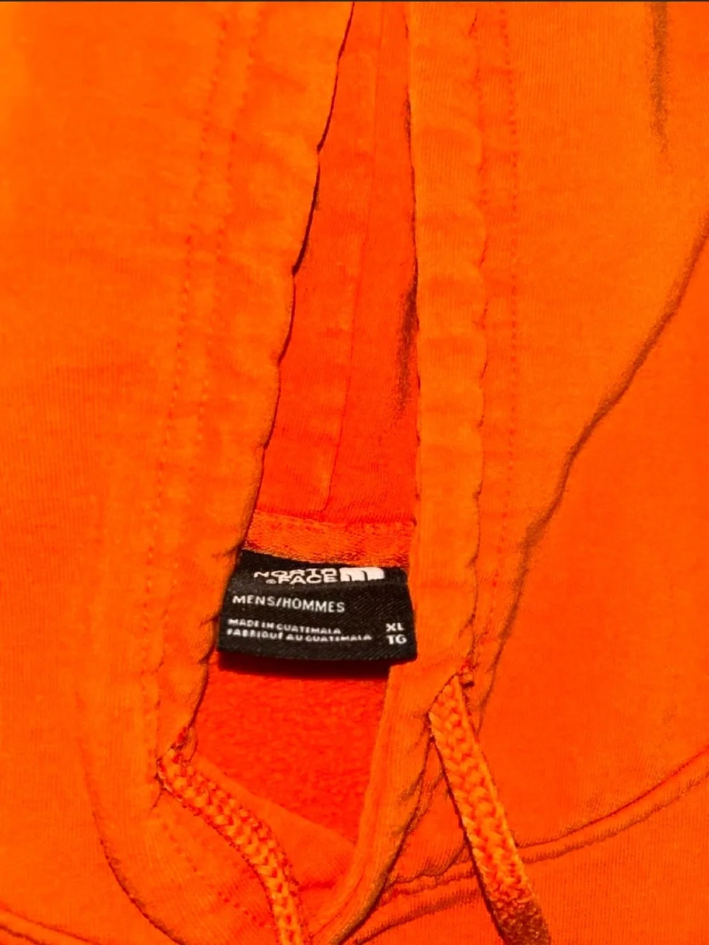 The North Face Orange Pullover Hoodie - Men's